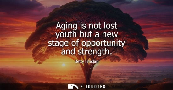 Small: Aging is not lost youth but a new stage of opportunity and strength